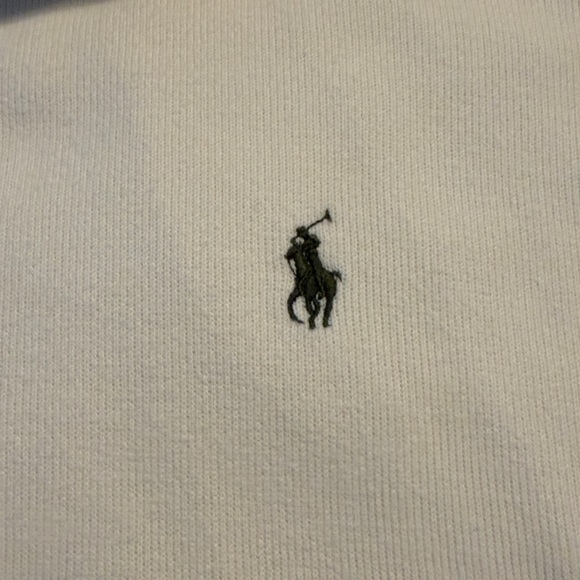 Mens Polo Ralph Lauren Cream Quarter-Zip Estate Rib Pullover 3XB 3XL XXXL - Picture 4 of 4